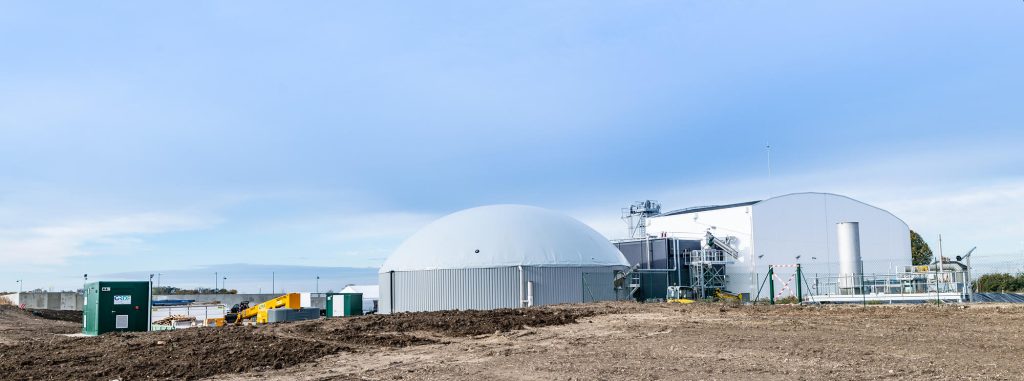 Biomethane dome