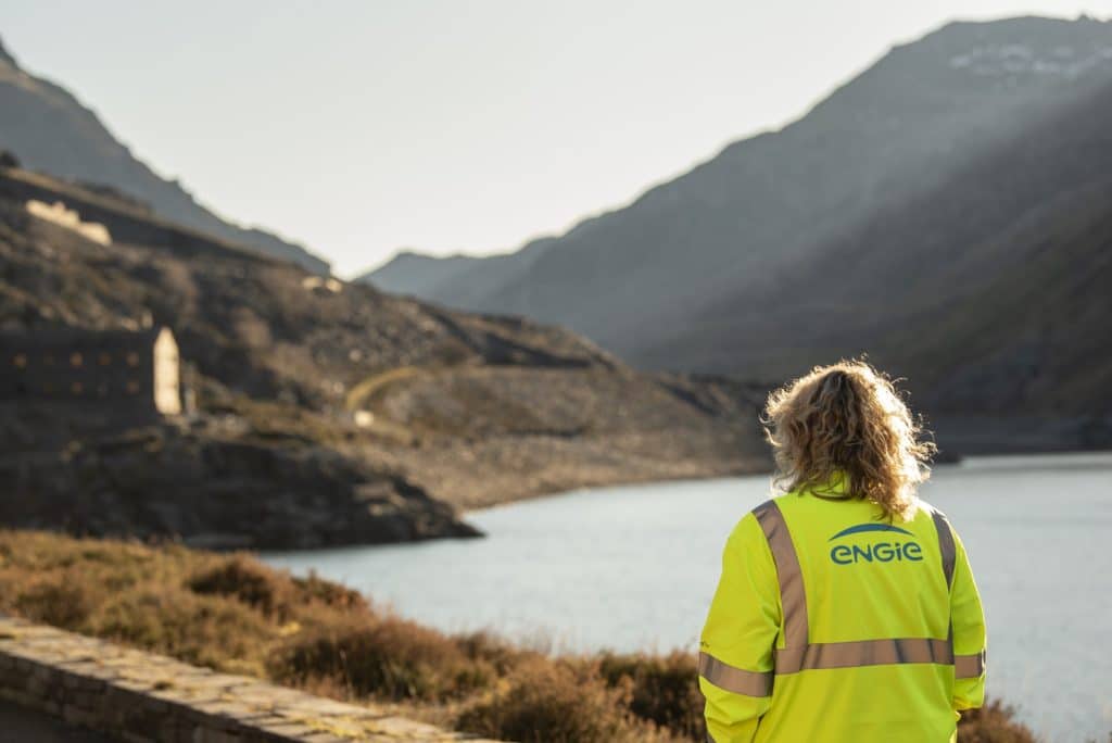 Dinorwig - Lake in background