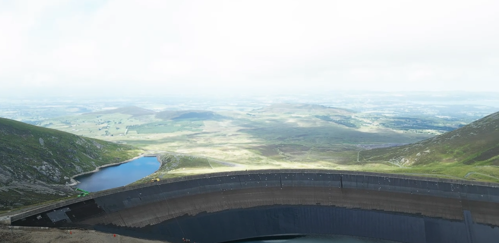 Dinorwig Dam walls